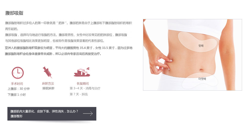 韩式吸脂减肥机构