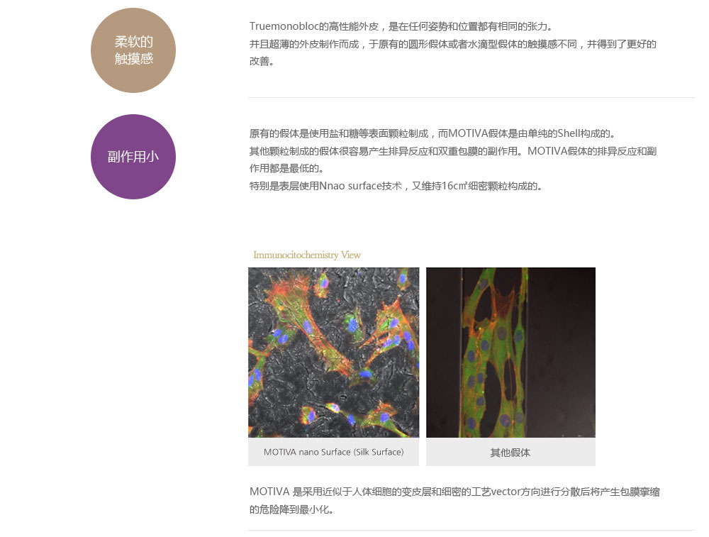 MOTIVA PREMIUM 胸部整形